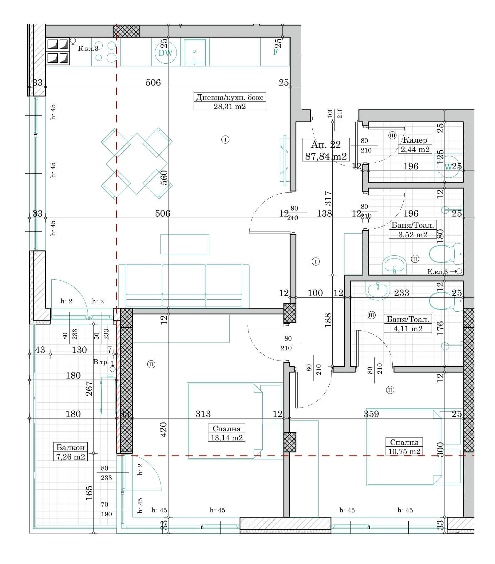 sgrada sveta marina apartament 22