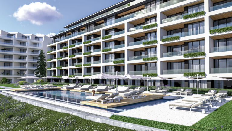 Vizualizaciq sgrada Skyline 2 zadna fasada